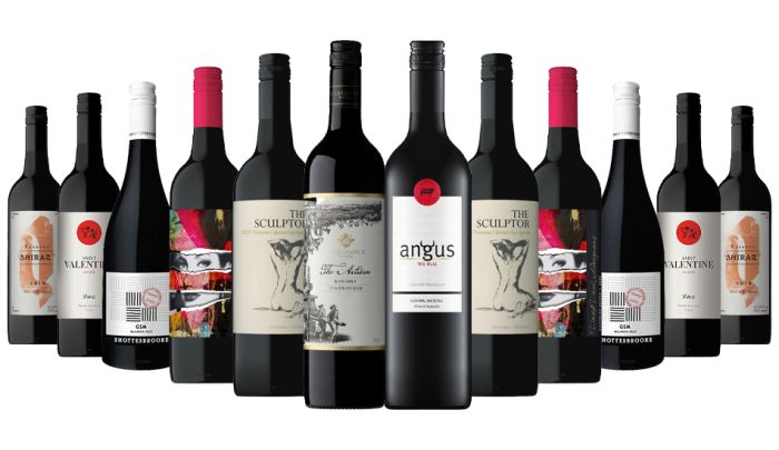 The Sommelier’s Picks Premium Red Wines Mixed - 12 Bottles