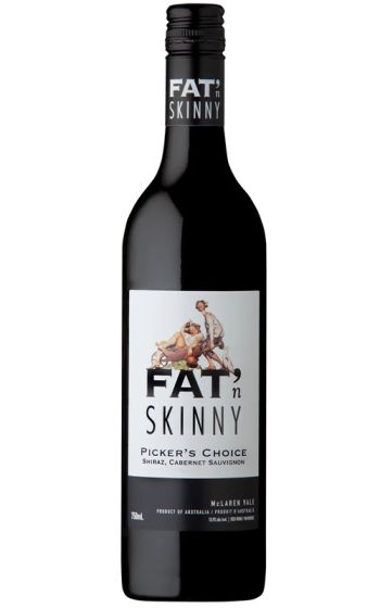 Fat'n Skinny Picker's Choice McLaren Vale Cabernet Sauvignon Shiraz 2021 - 12 Bottles