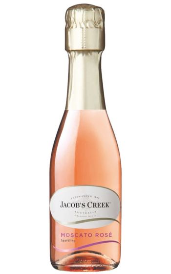 Jacobs Creek Sparkling Moscato Rose NV SEA 200mL - 24 Bottles