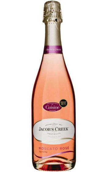 Jacobs Creek Sparkling Moscato Rose NV SEA - 12 Bottles