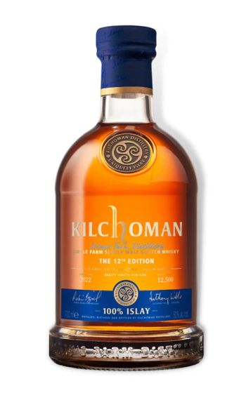 Kilchoman 100% 12th Edition Islay (Scotland) Single Malt Scotch Whisky 700ml - 1 Bottle