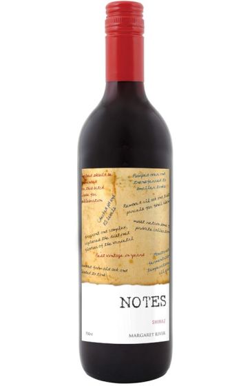 Notes Margaret River Shiraz 2019 - 12 Bottles