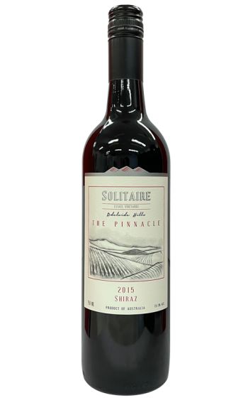 Solitaire Estate 'The Pinnacle' Adelaide Hills Shiraz 2015 - 12 Bottles