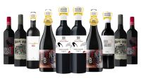 Budget-Friendly Red Mixed Pack - 10 Bottles Including Award Winning Wine & Winery